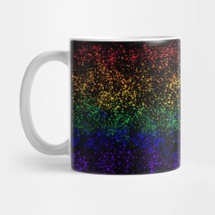 Spray Paint Rainbow Mug